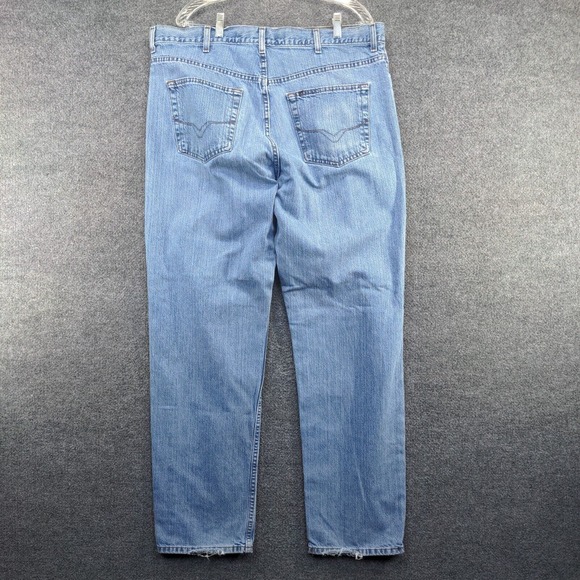 Harley-Davidson Genuine Motorclothes Men's Jeans Blue 40x33 Light Stone Wash - Picture 5 of 11